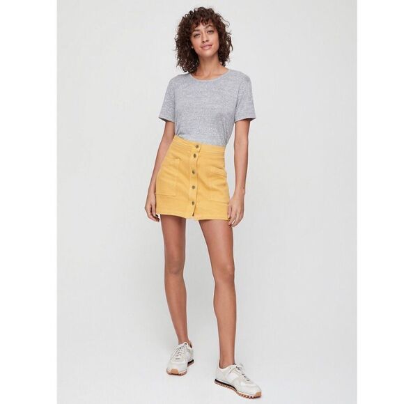 WILFRED Free Heather Blue Divina T-Shirt - Picture 1 of 7